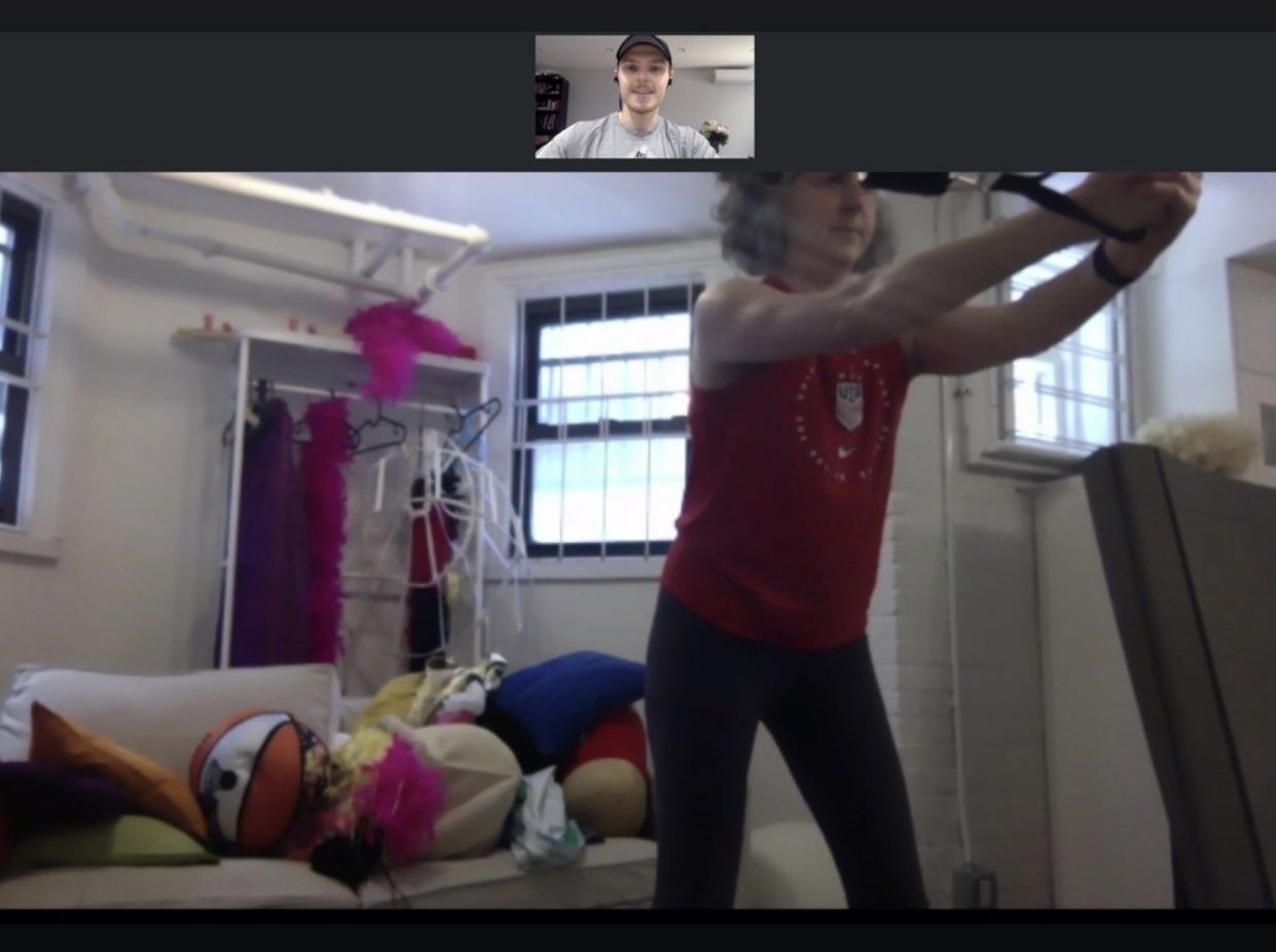Training Session with Client 2